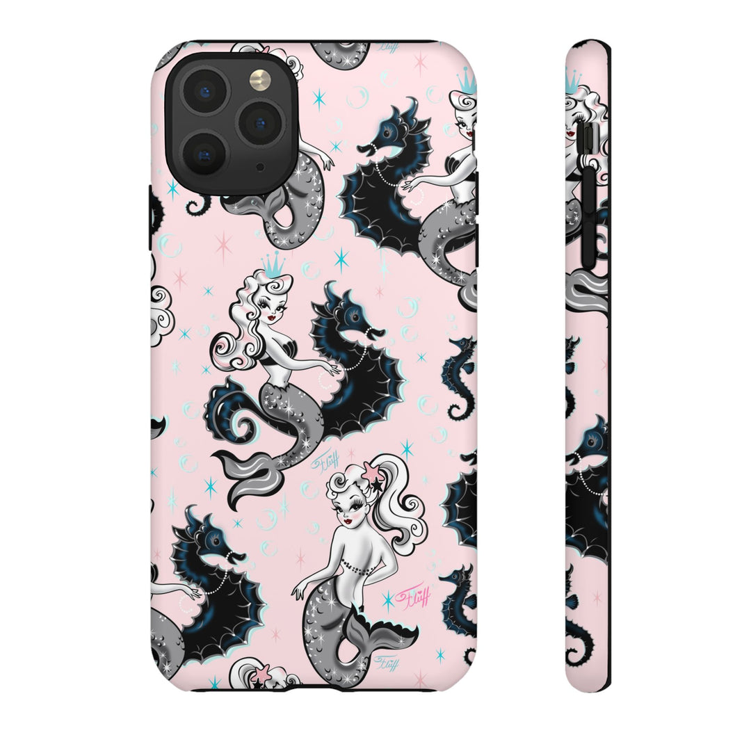 Pearla on Pink • Tough Phone Case