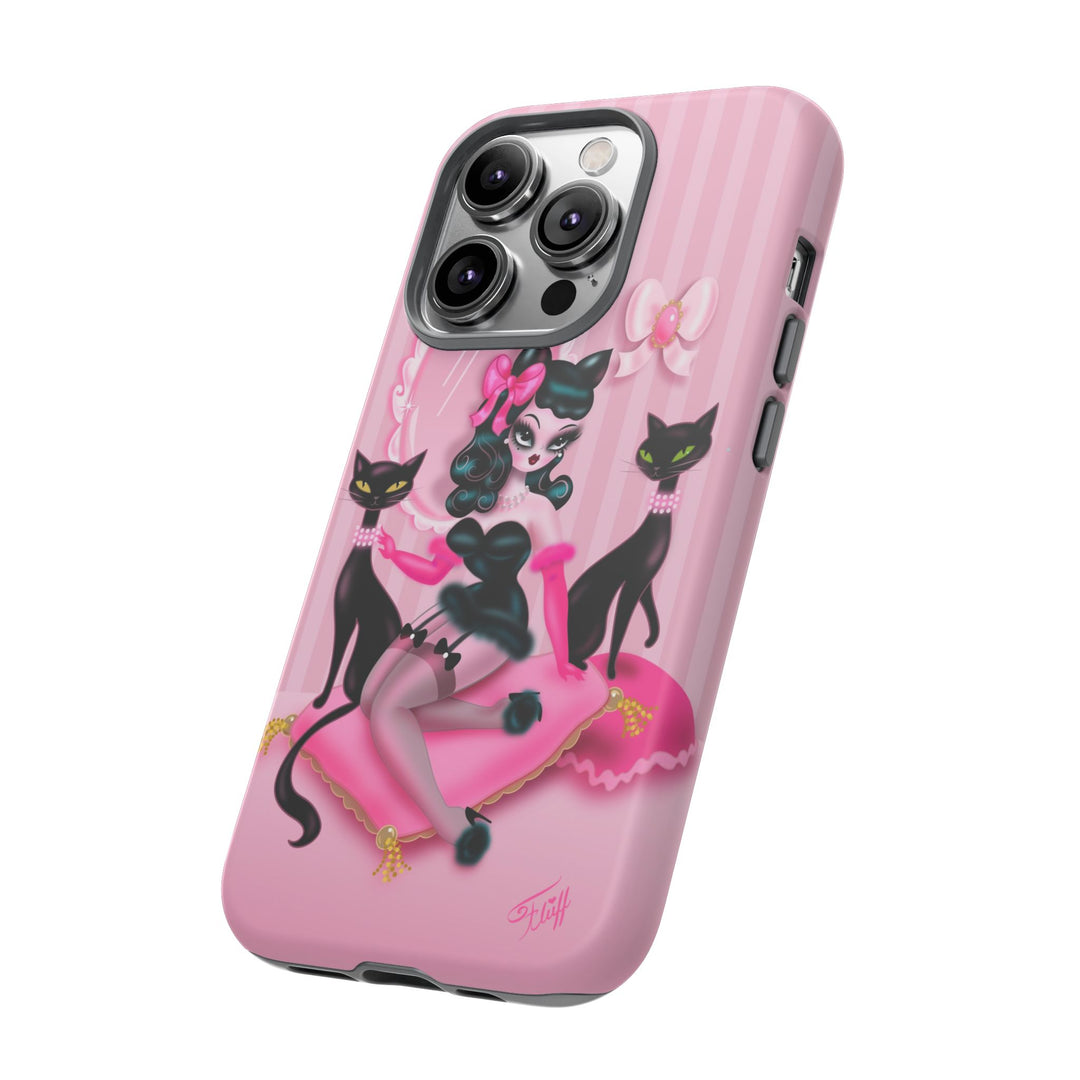 Kitten Boudoir Doll • Tough Phone Case