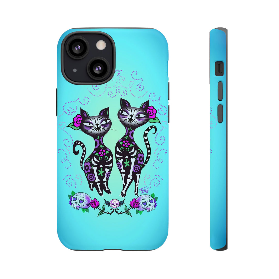 Sugar Skull Cats • Tough Phone Case