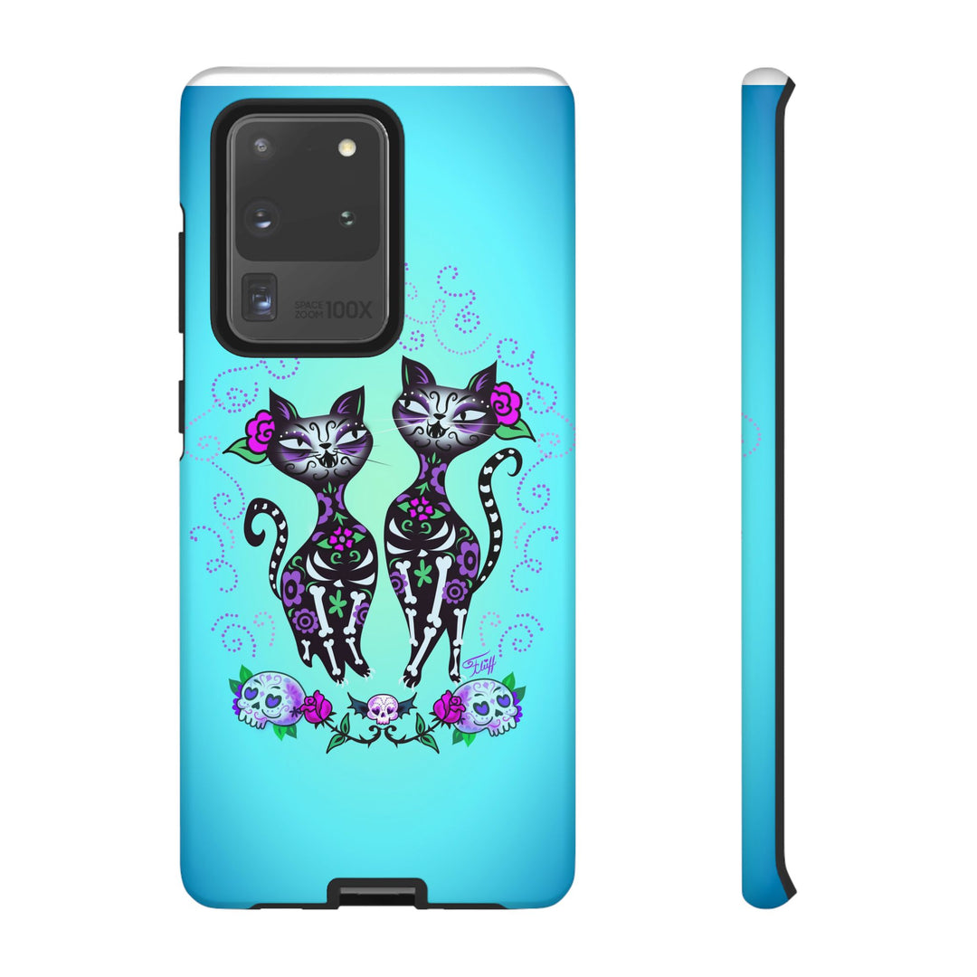 Sugar Skull Cats • Tough Phone Case