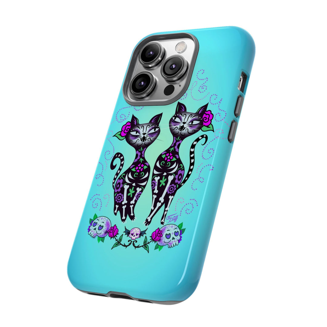 Sugar Skull Cats • Tough Phone Case