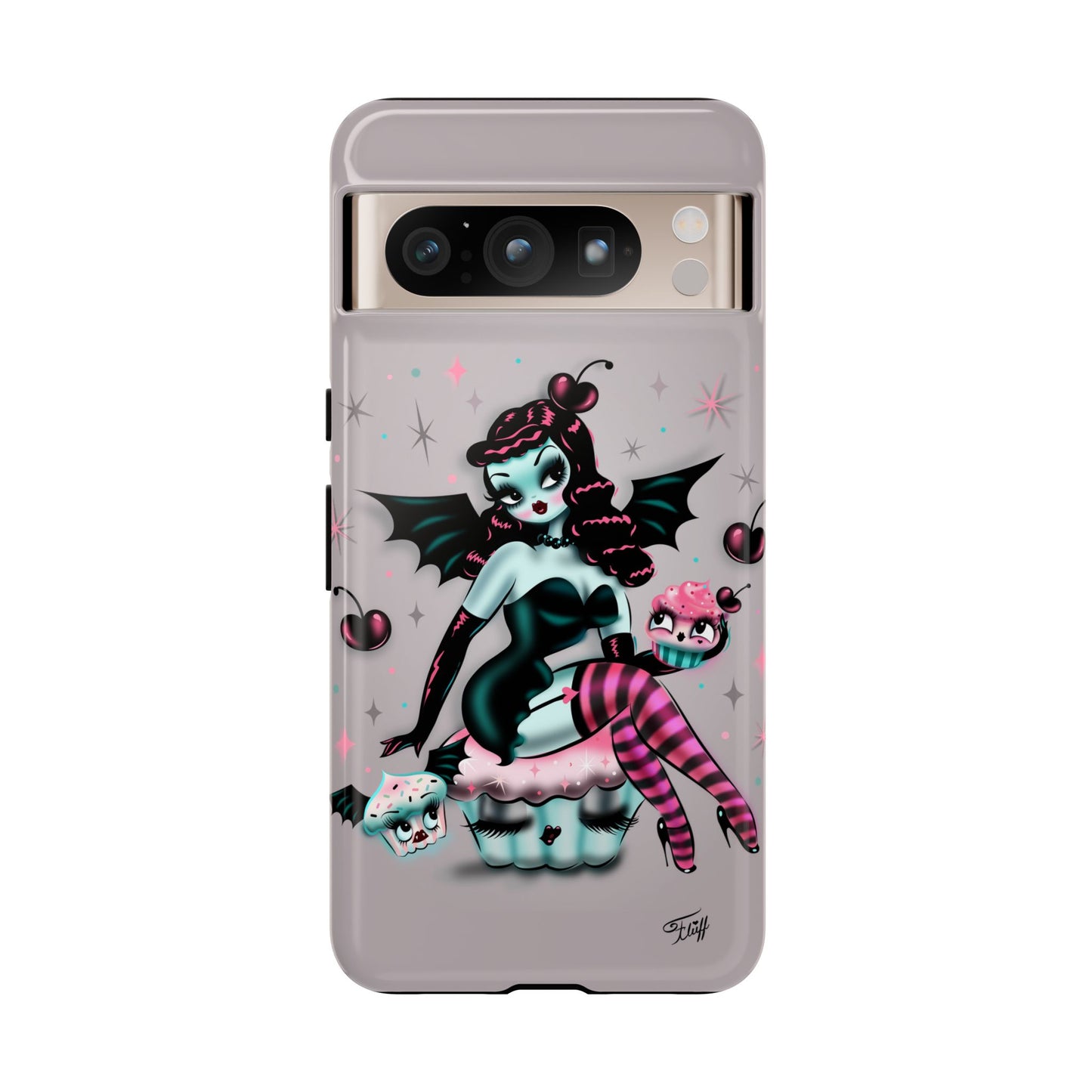 Spooky Cupcake Doll • Tough Phone Case