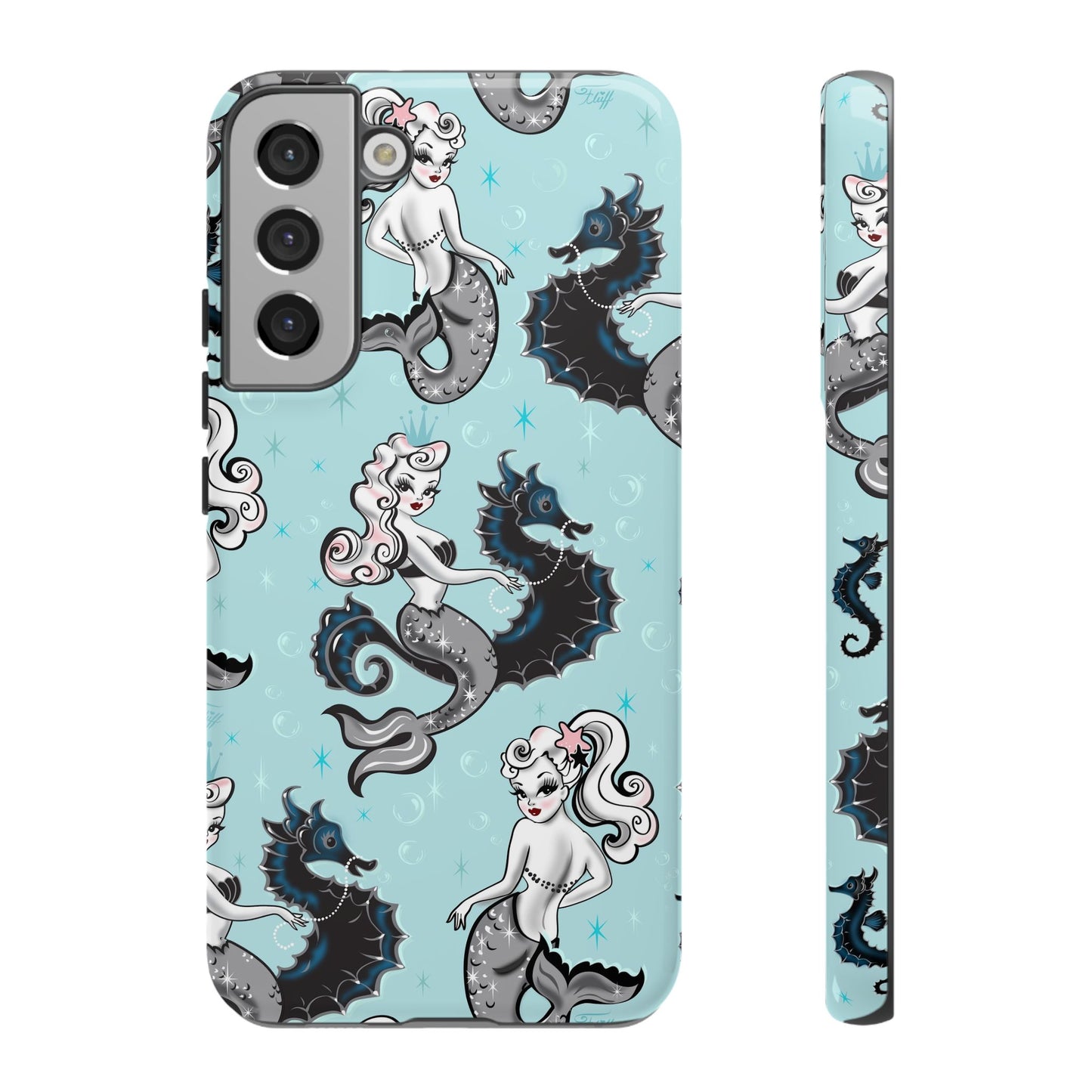 Pearla on Seafoam • Tough Phone Case