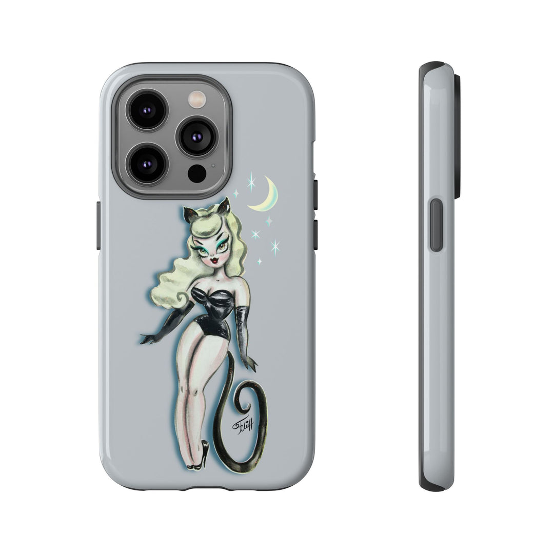 Blonde Cat Girl • Tough Phone Case