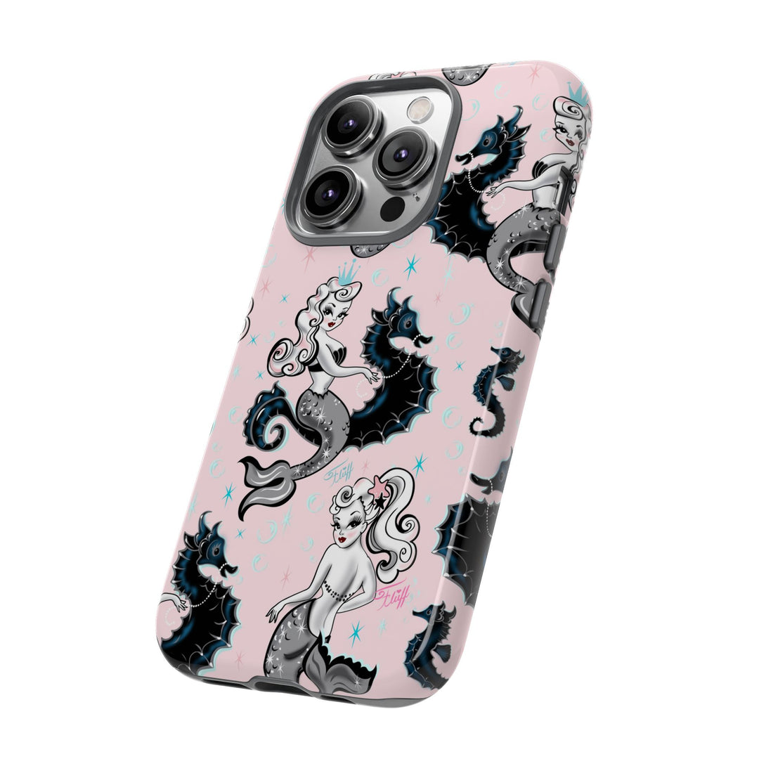 Pearla on Pink • Tough Phone Case