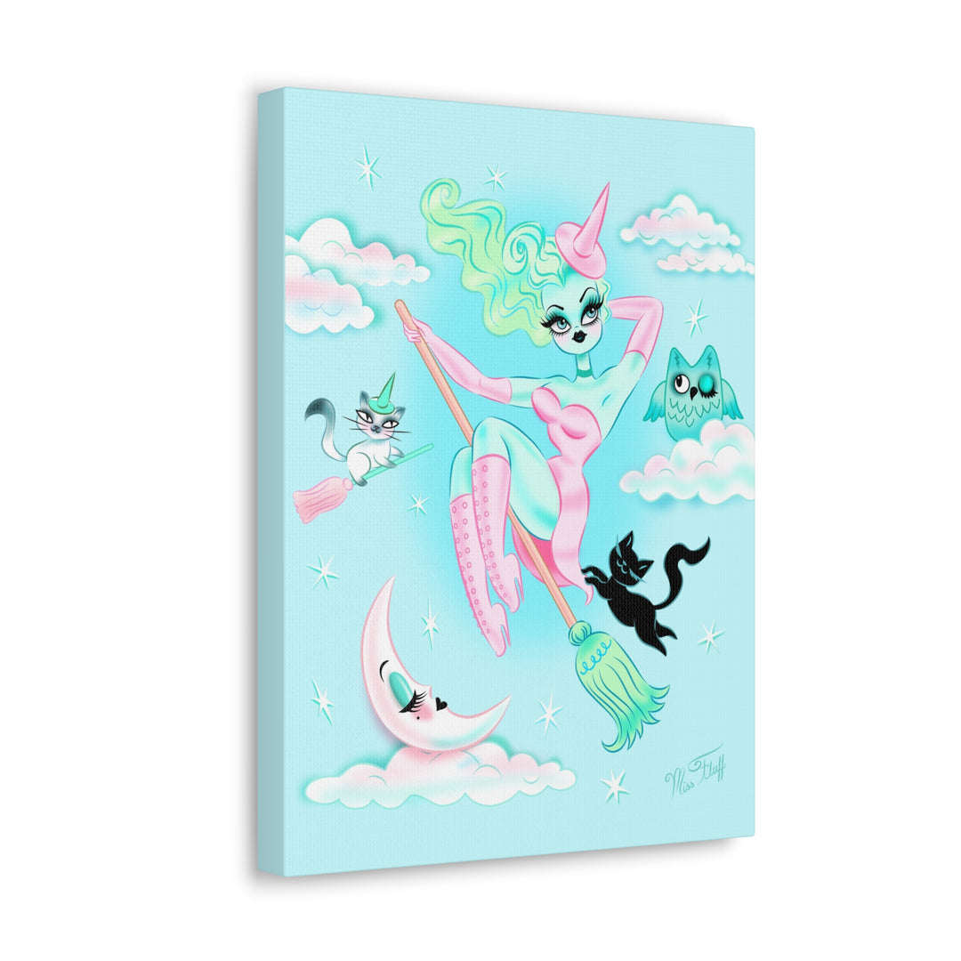 Pink Witch • Canvas Gallery Wrap