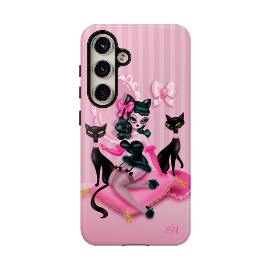 Kitten Boudoir Doll • Tough Phone Case