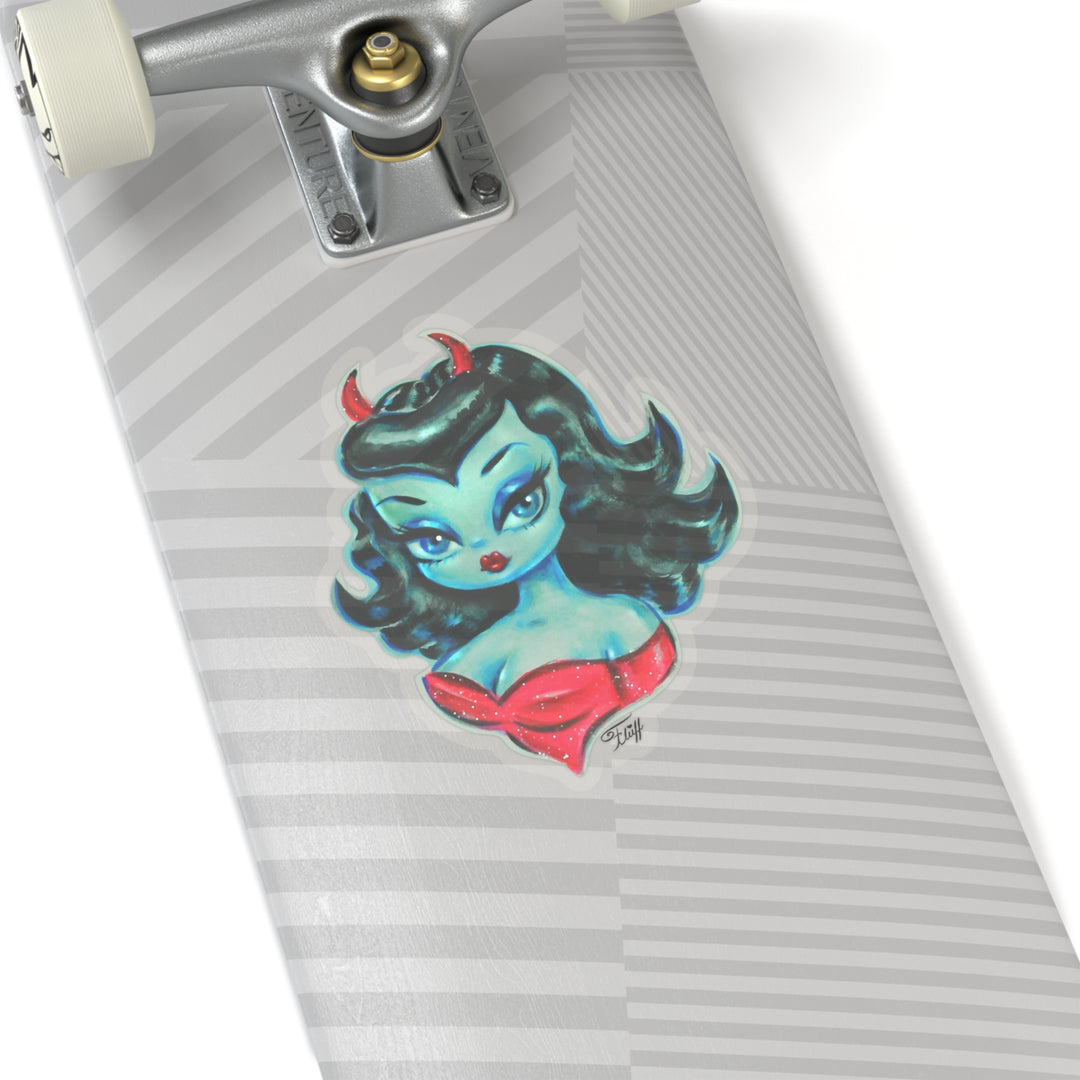 Devil Dolly • Kiss-Cut Sticker