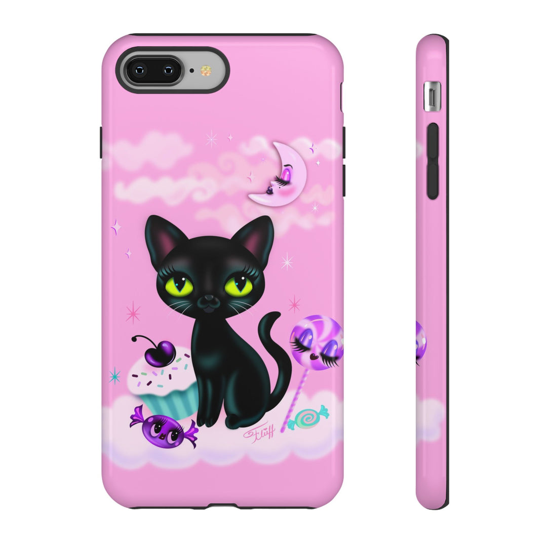 Vyolette in the Sky with Candies Pink • Tough Phone Case