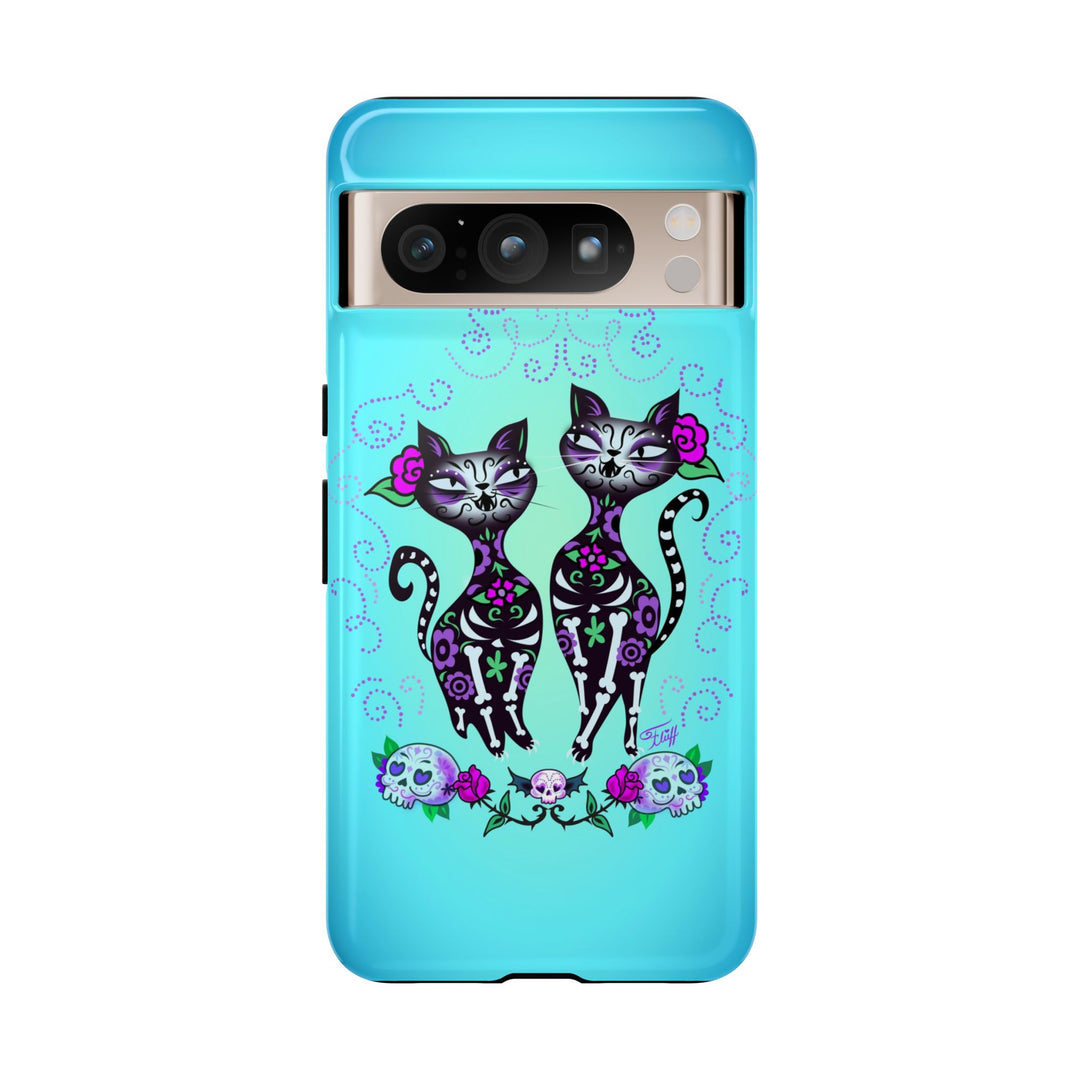 Sugar Skull Cats • Tough Phone Case