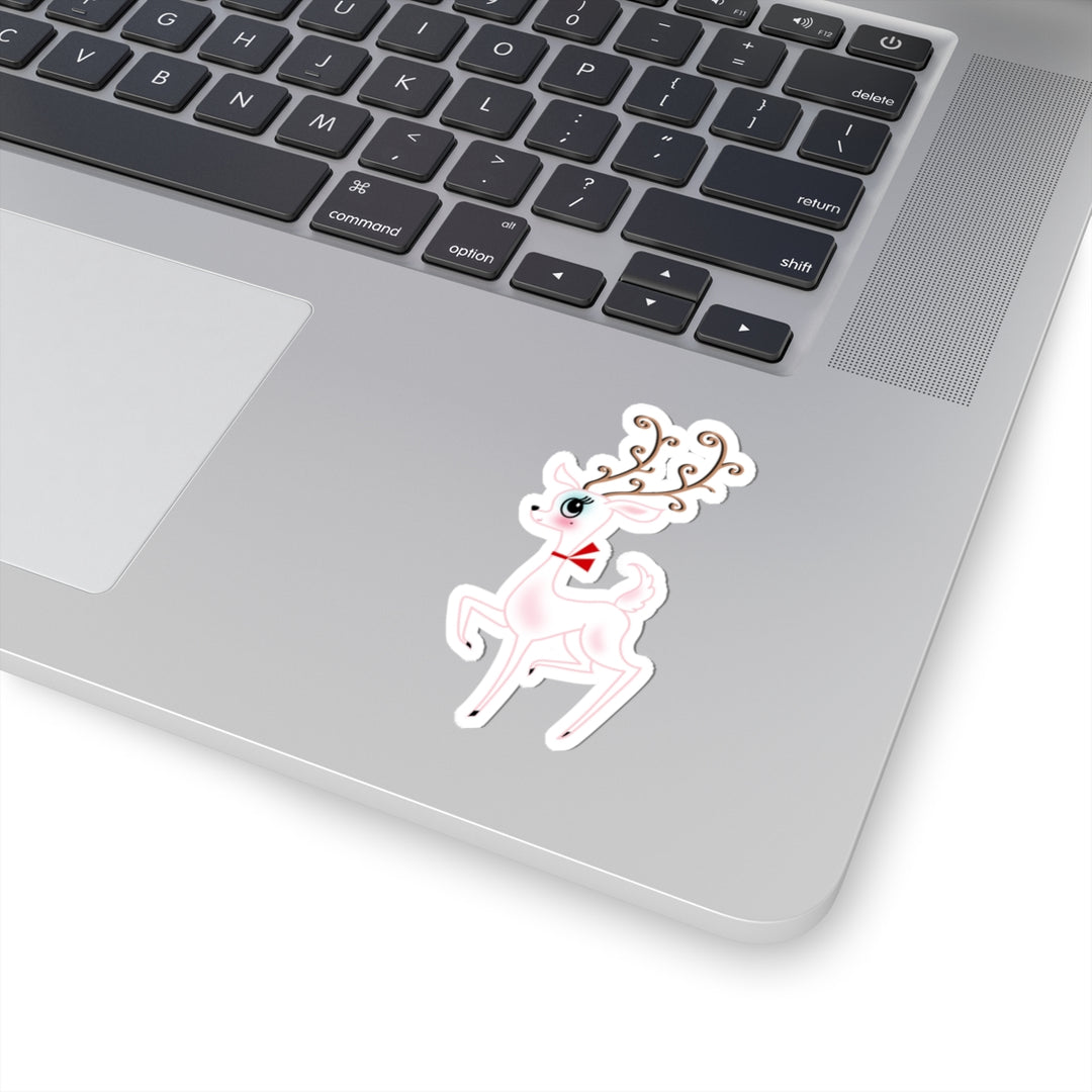 Christmas Reindeer • Kiss-Cut Sticker