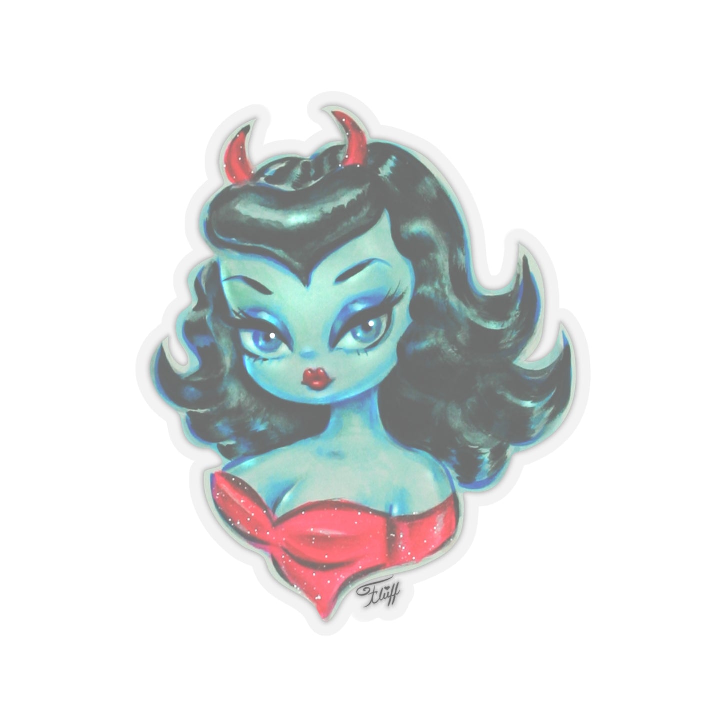 Devil Dolly • Kiss-Cut Sticker