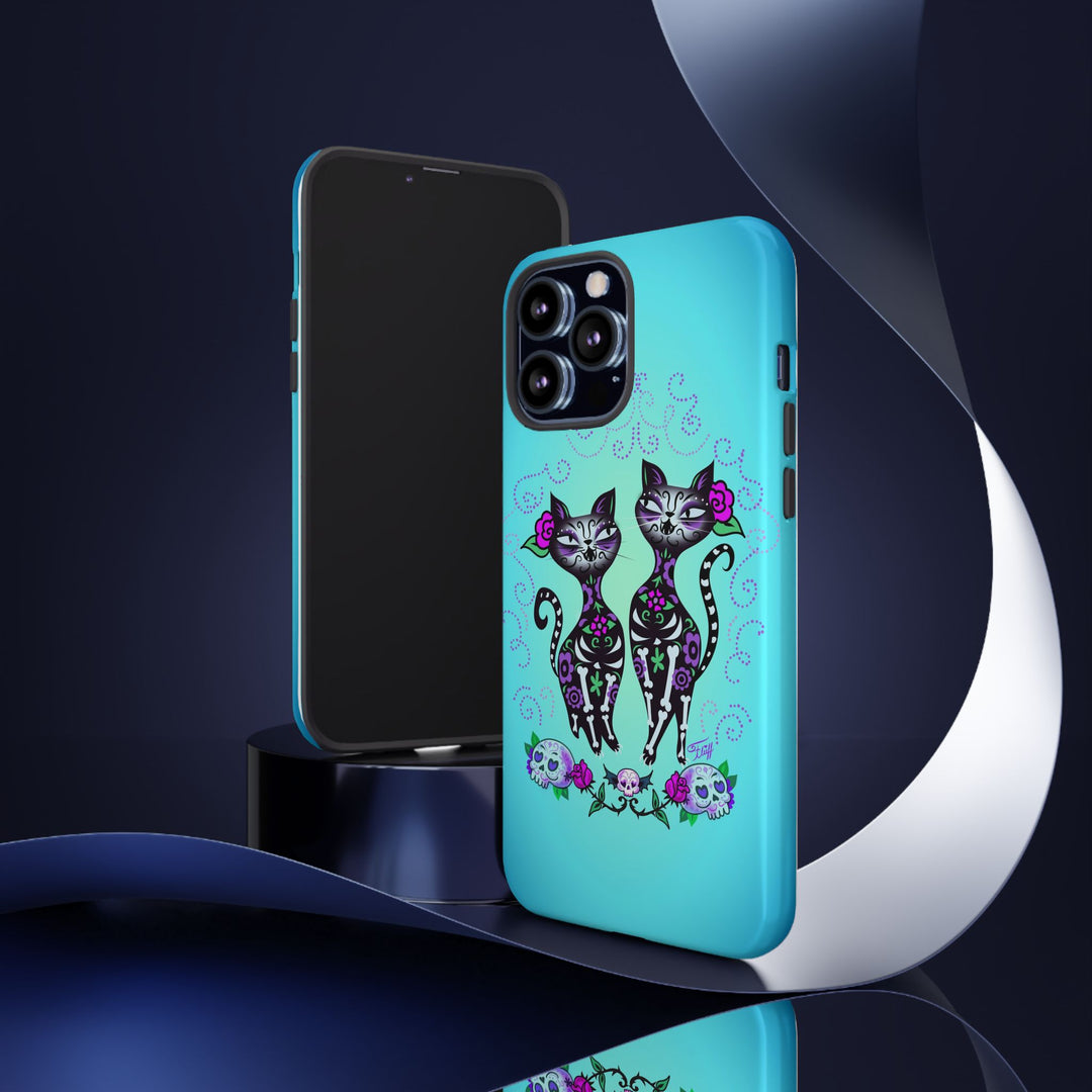 Sugar Skull Cats • Tough Phone Case