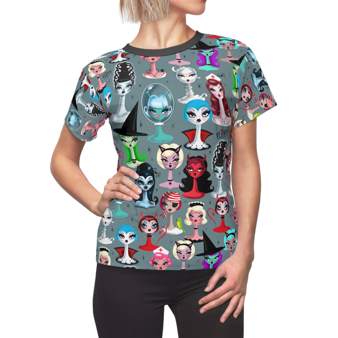 Spooky Dolls • Women's AOP Cut & Sew Tee