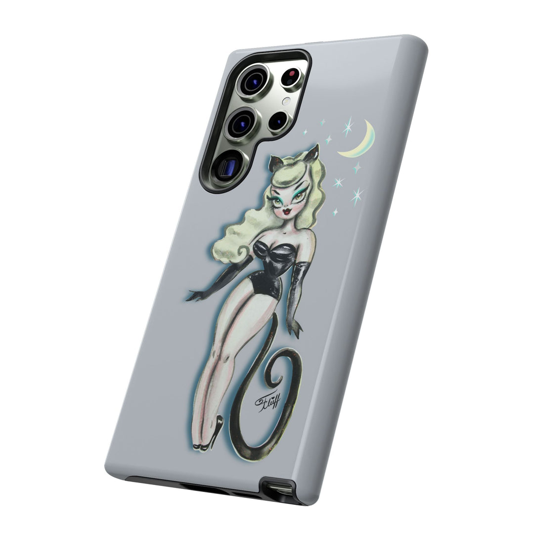 Blonde Cat Girl • Tough Phone Case