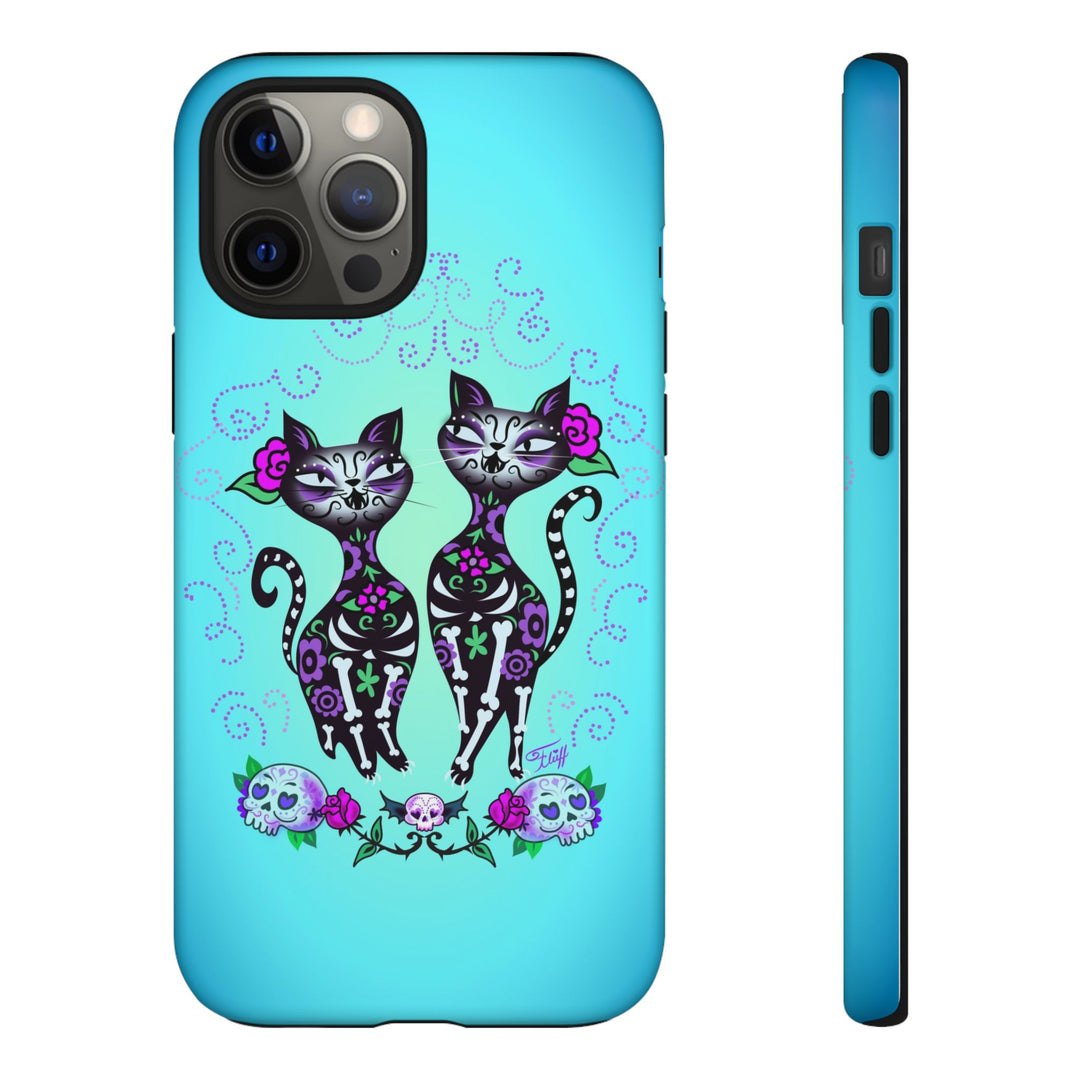 Sugar Skull Cats • Tough Phone Case