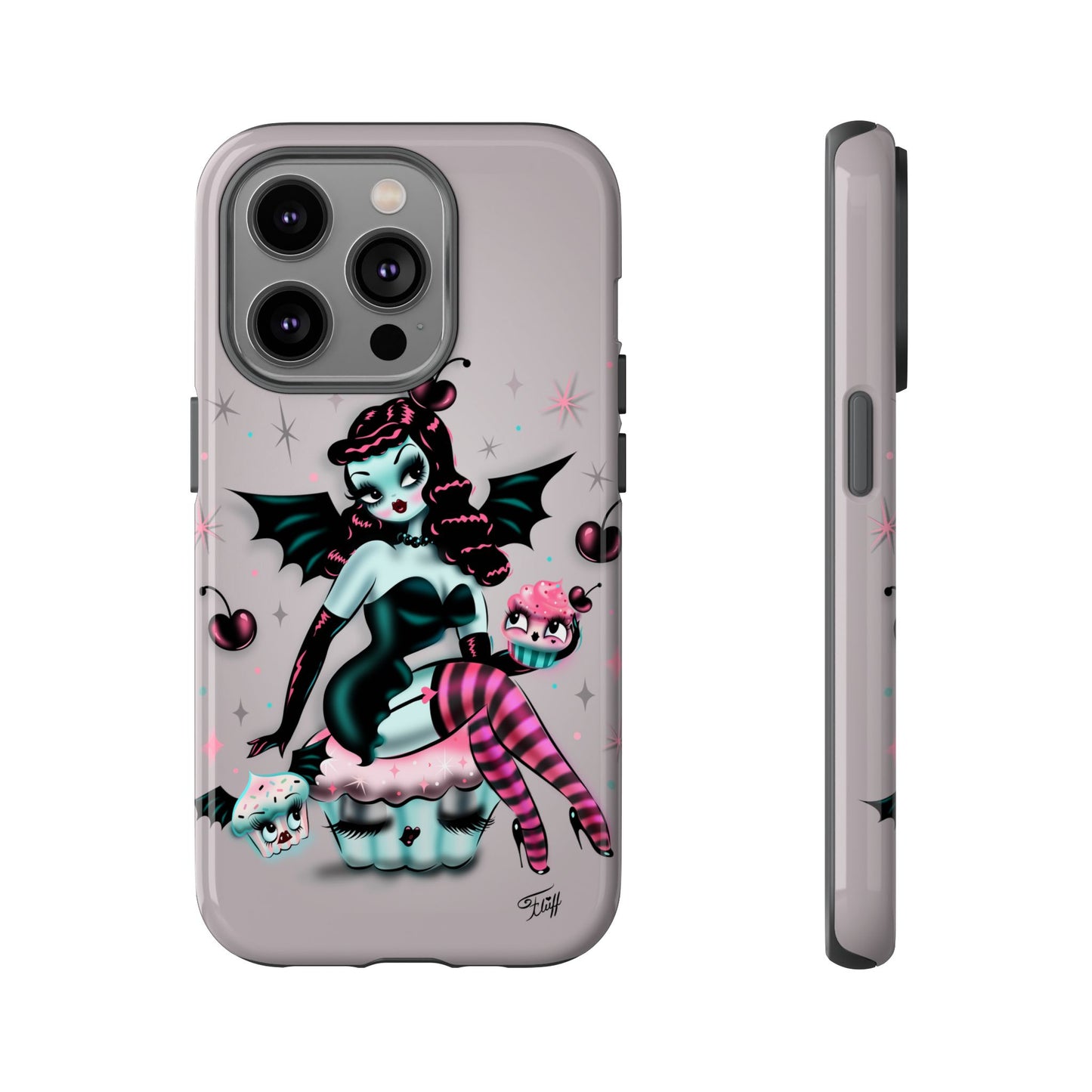 Spooky Cupcake Doll • Tough Phone Case