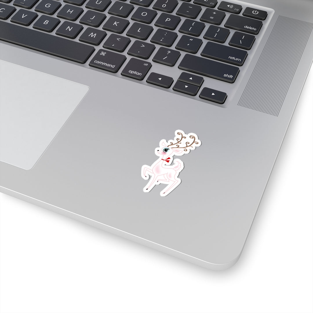 Christmas Reindeer • Kiss-Cut Sticker