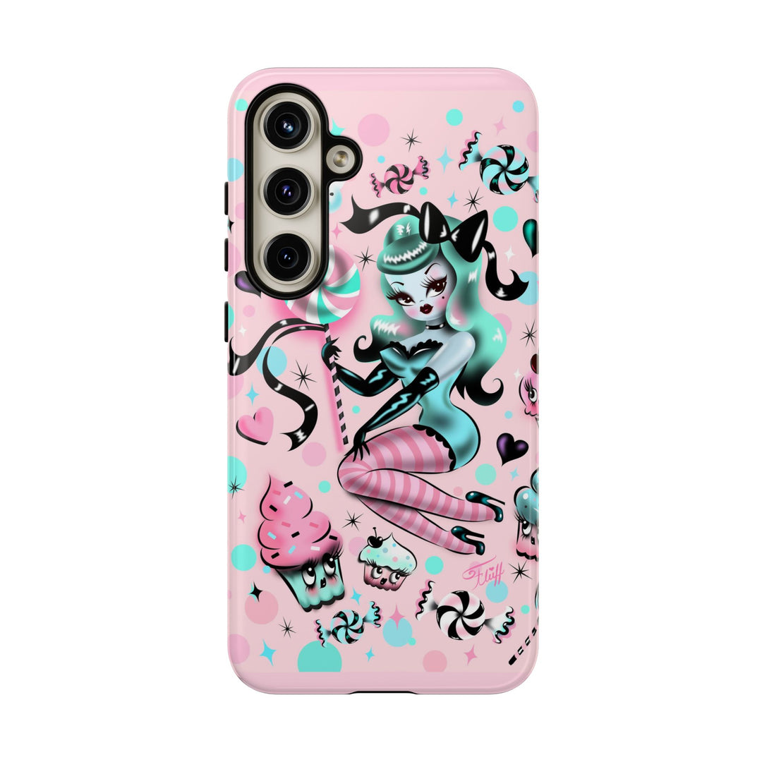 Mint Sugar Pinup • Tough Phone Case