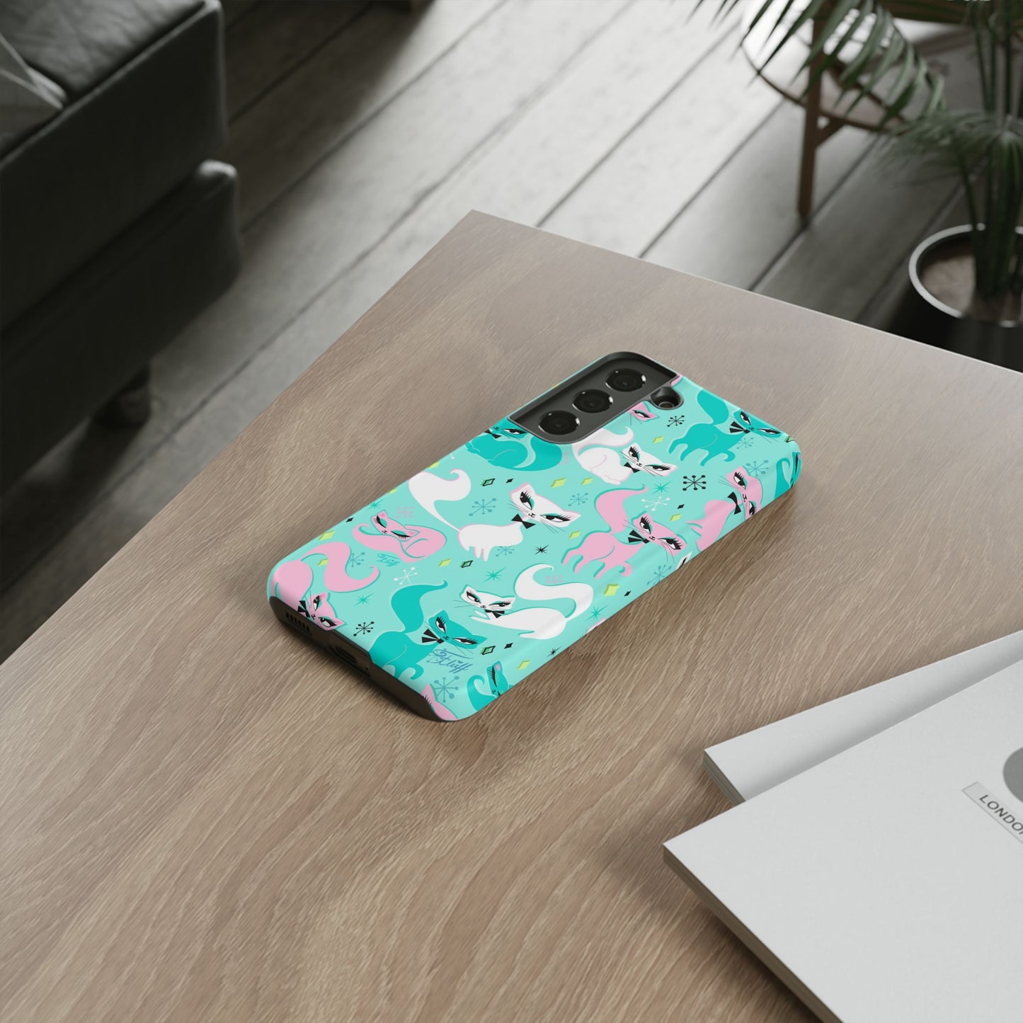 Swanky Kittens • Tough Phone Case