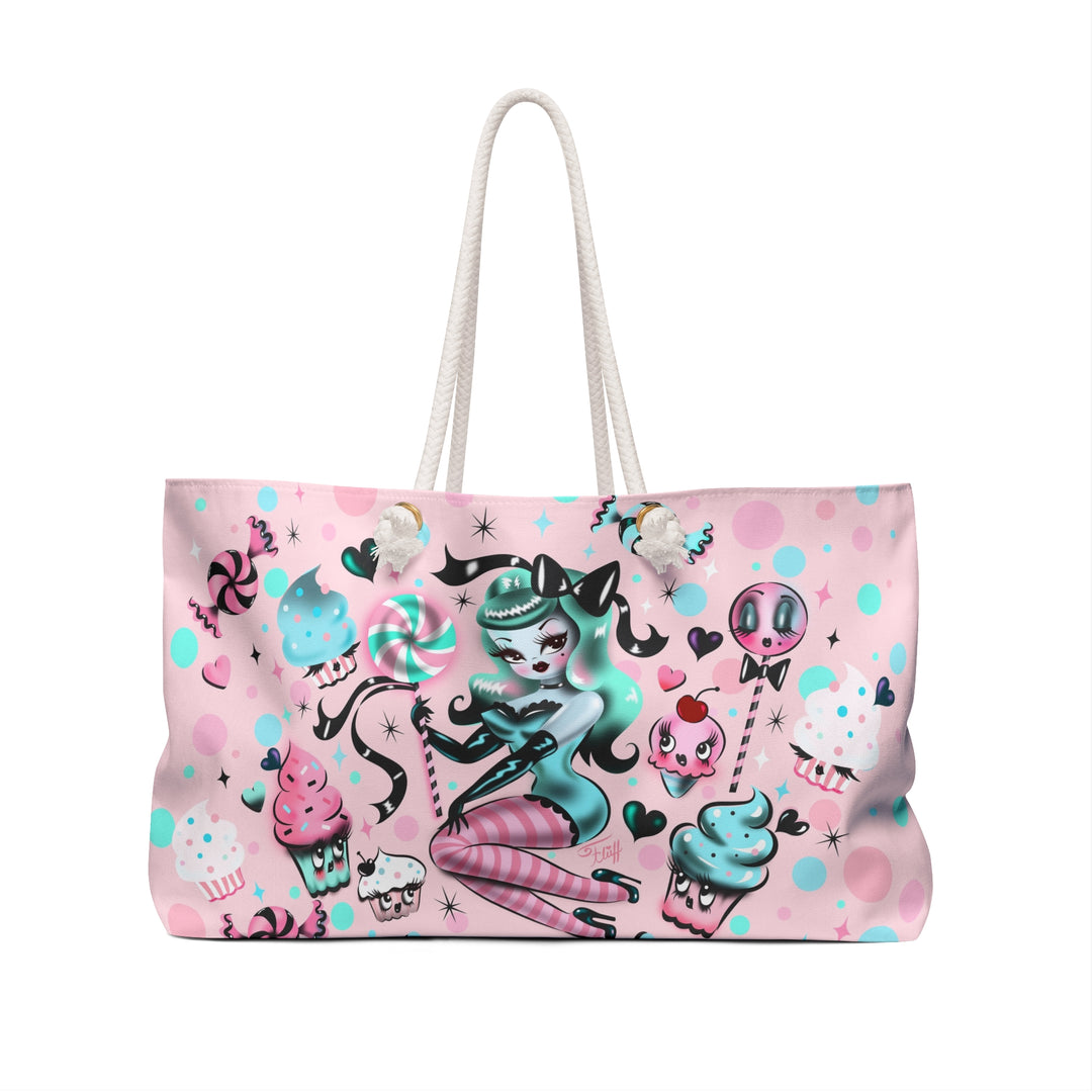 Mint Sugar Pinup Doll • Weekender Bag