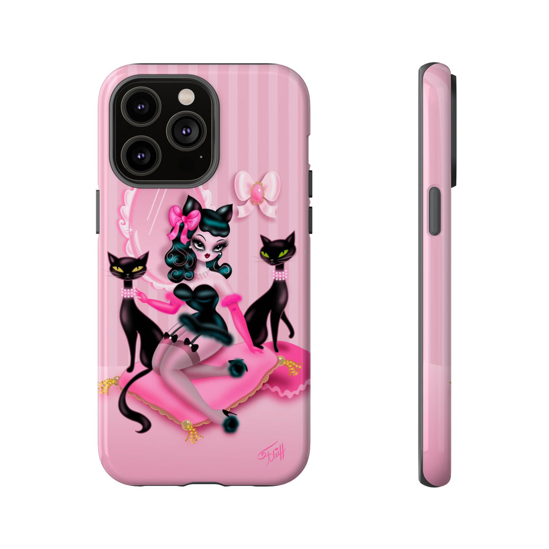 Kitten Boudoir Doll • Tough Phone Case