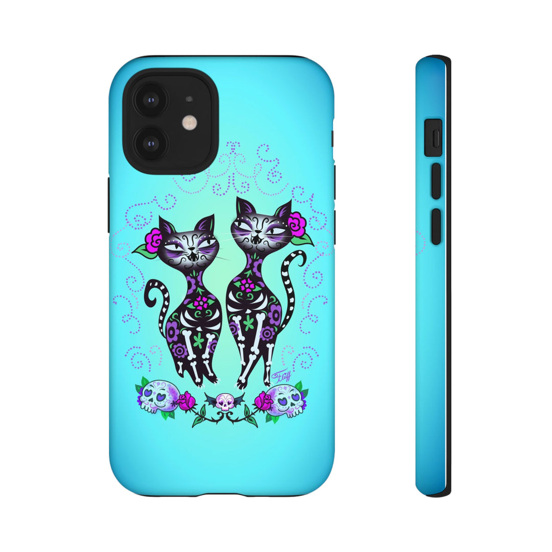 Sugar Skull Cats • Tough Phone Case