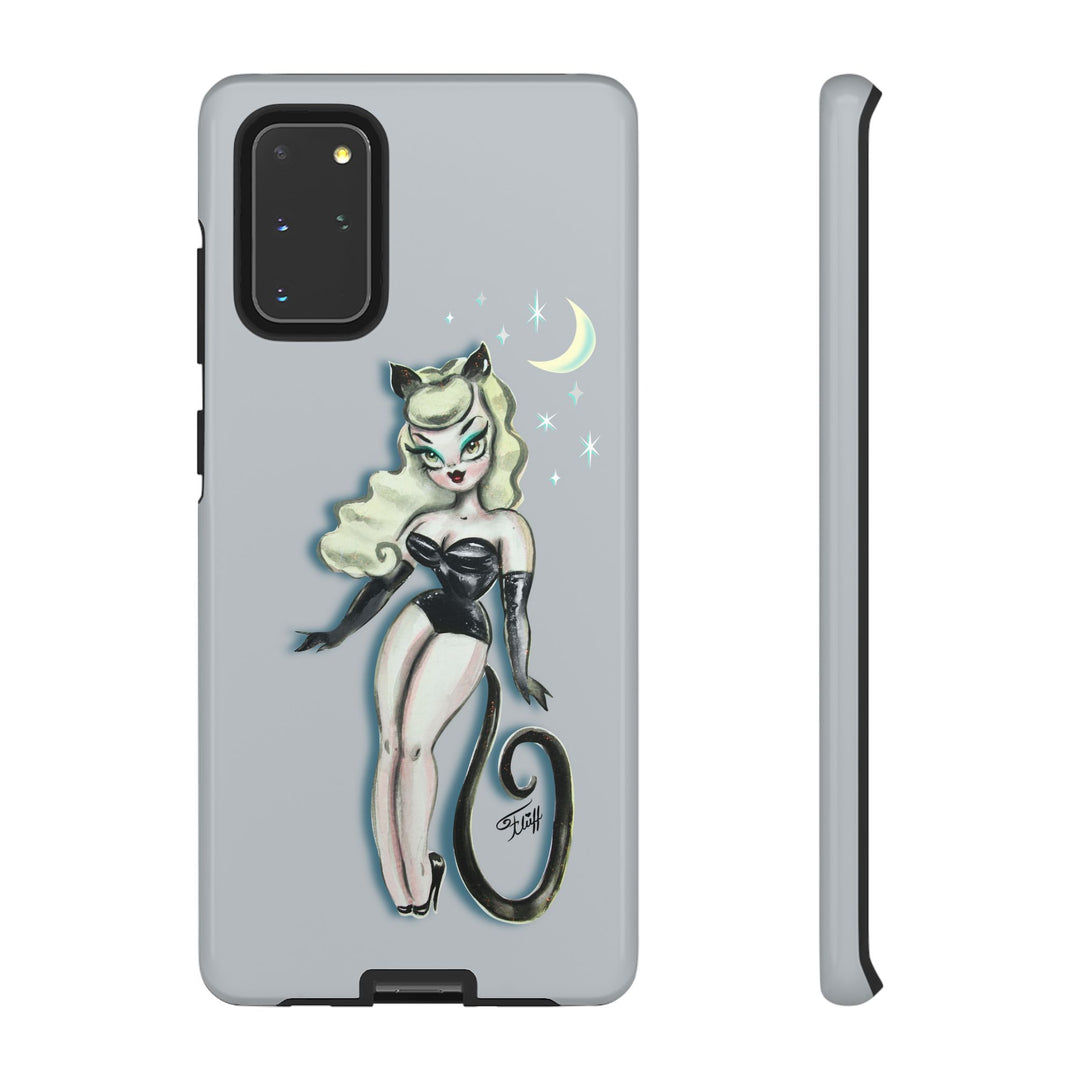 Blonde Cat Girl • Tough Phone Case