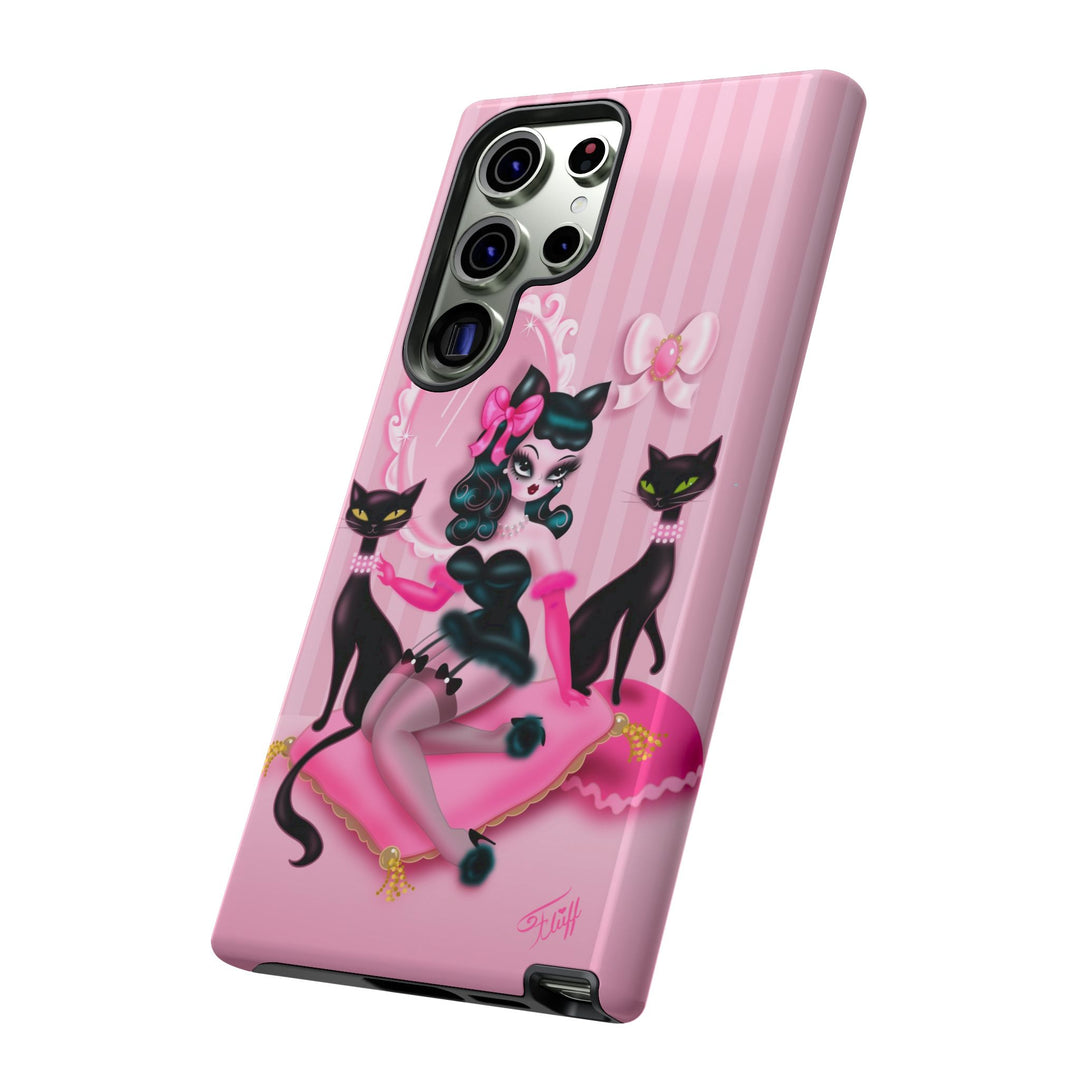 Kitten Boudoir Doll • Tough Phone Case