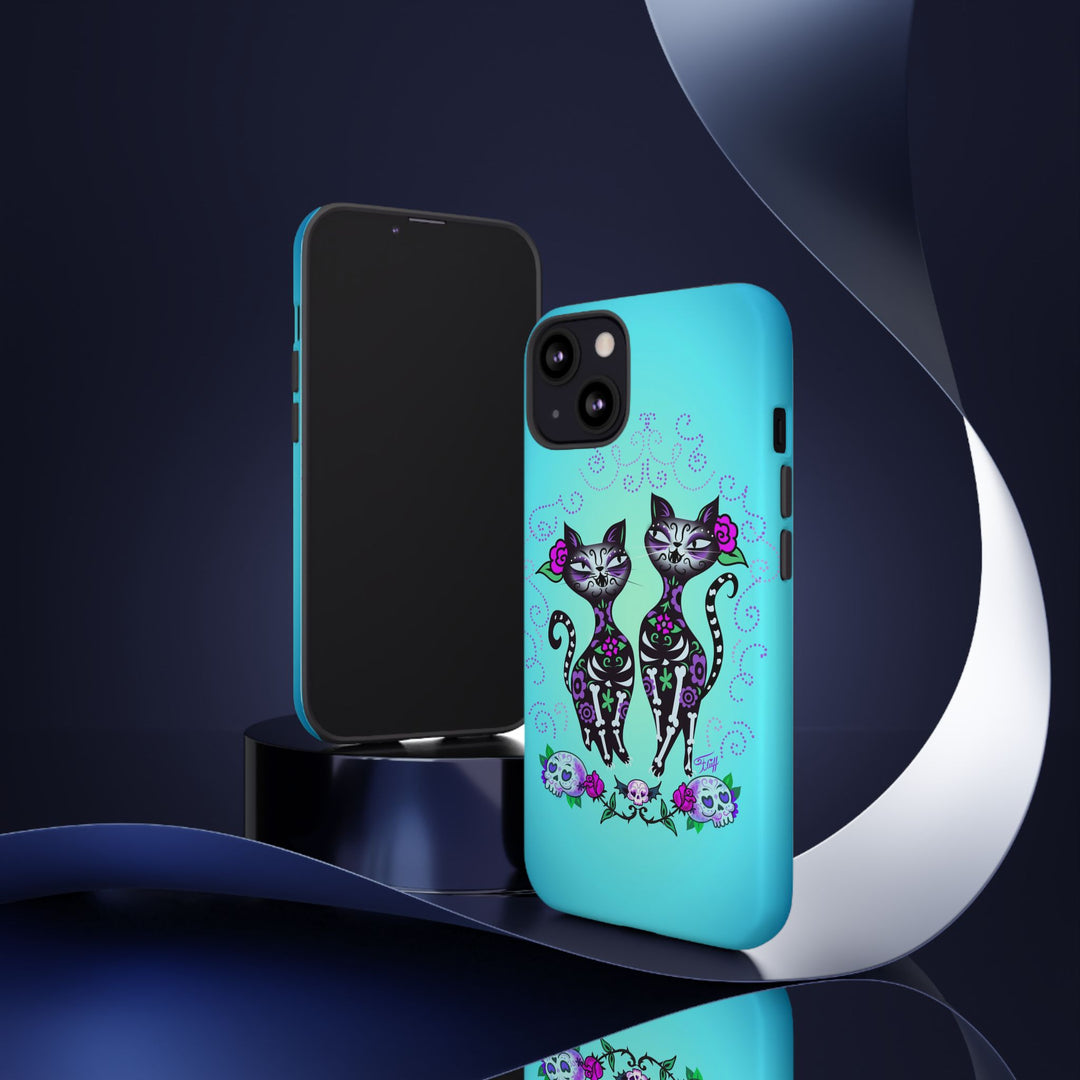 Sugar Skull Cats • Tough Phone Case