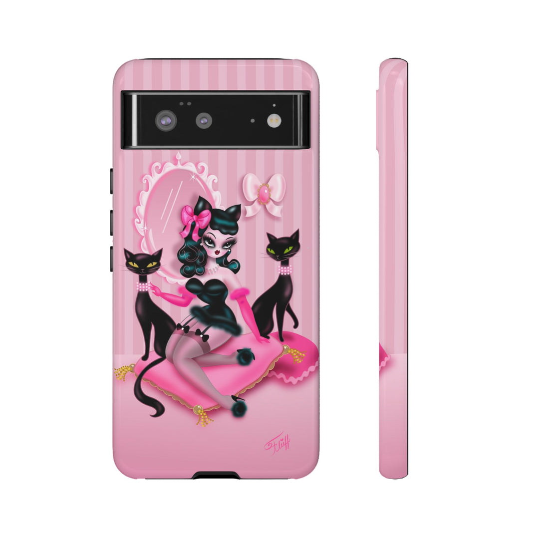 Kitten Boudoir Doll • Tough Phone Case