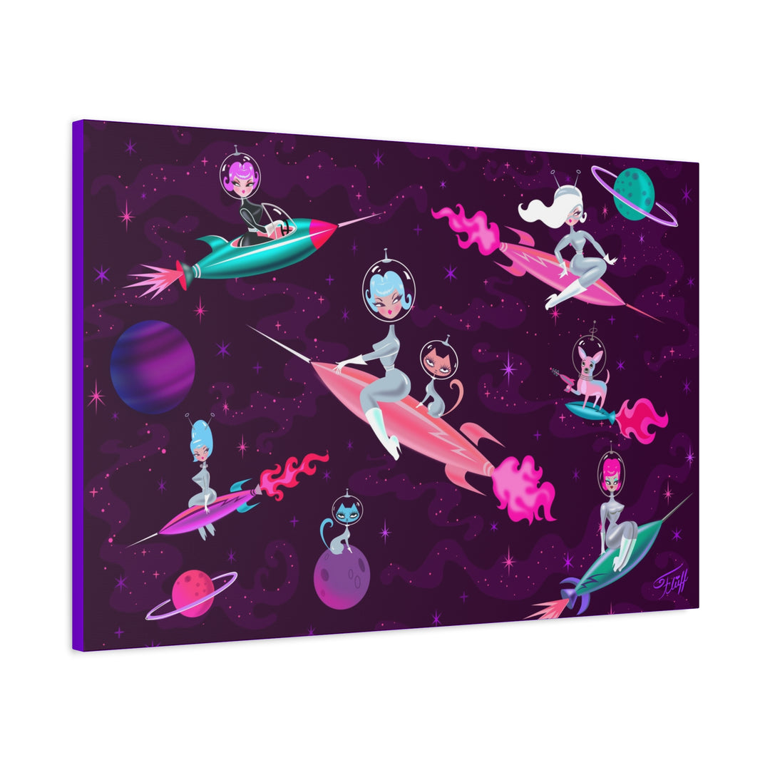 Rocket Girls • Canvas Gallery Wrap