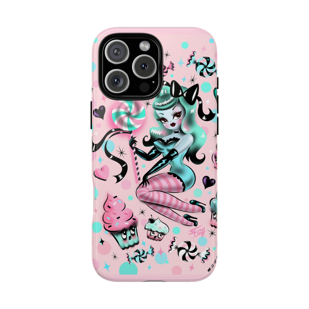 Mint Sugar Pinup • Tough Phone Case