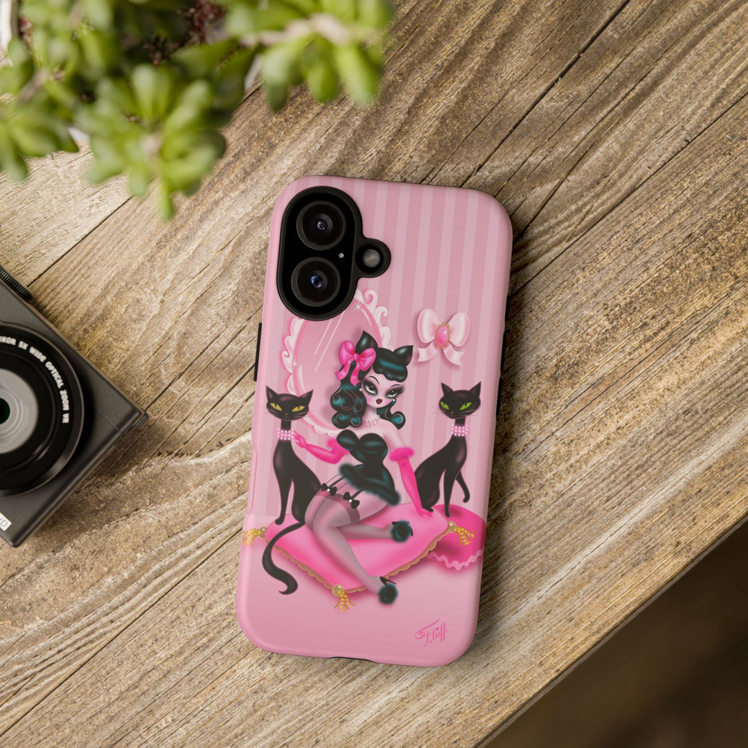 Kitten Boudoir Doll • Tough Phone Case