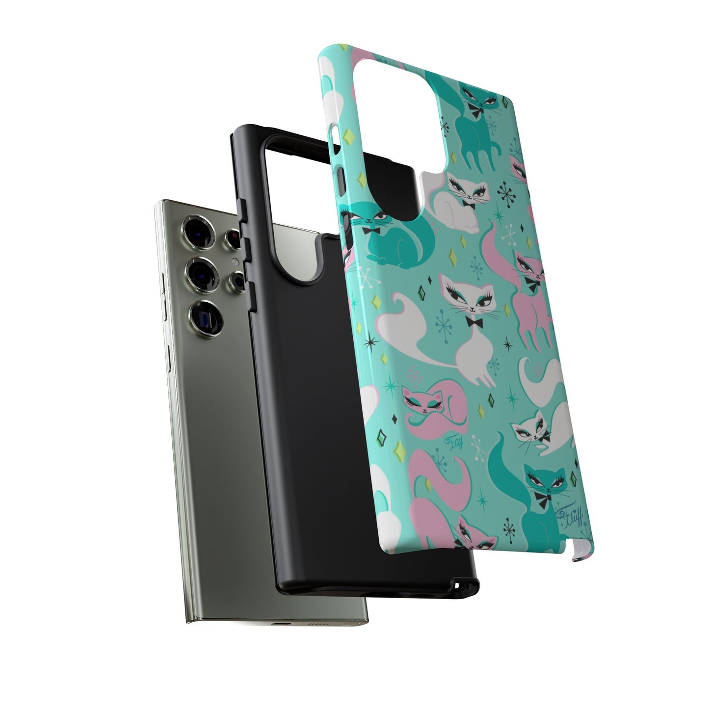 Swanky Kittens • Tough Phone Case