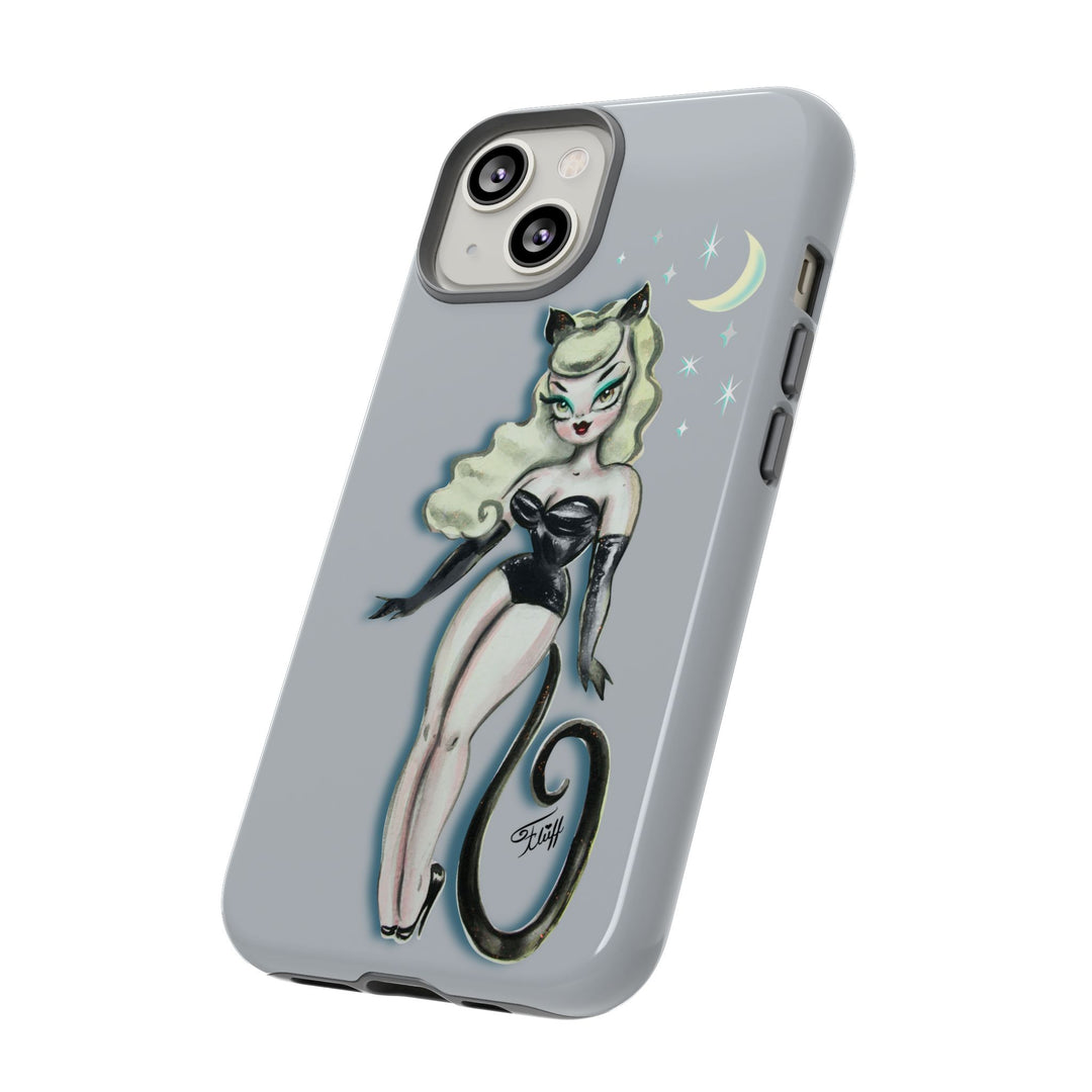 Blonde Cat Girl • Tough Phone Case
