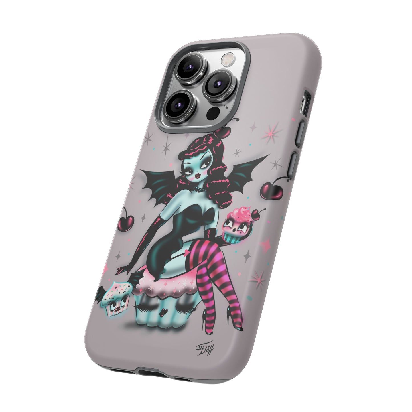 Spooky Cupcake Doll • Tough Phone Case