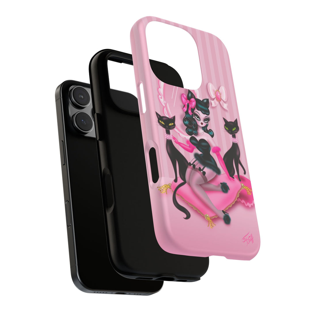 Kitten Boudoir Doll • Tough Phone Case