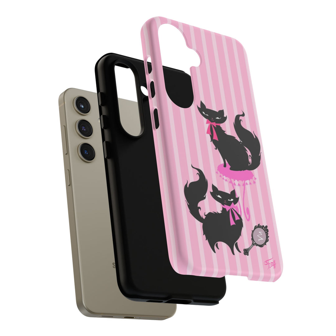 Naughty Kitties • Tough Phone Case