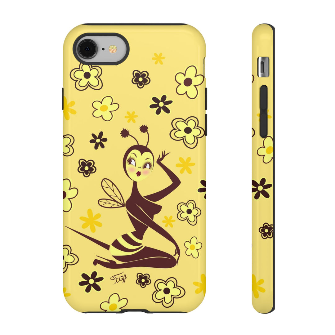 Bee Girl • Tough Phone Case