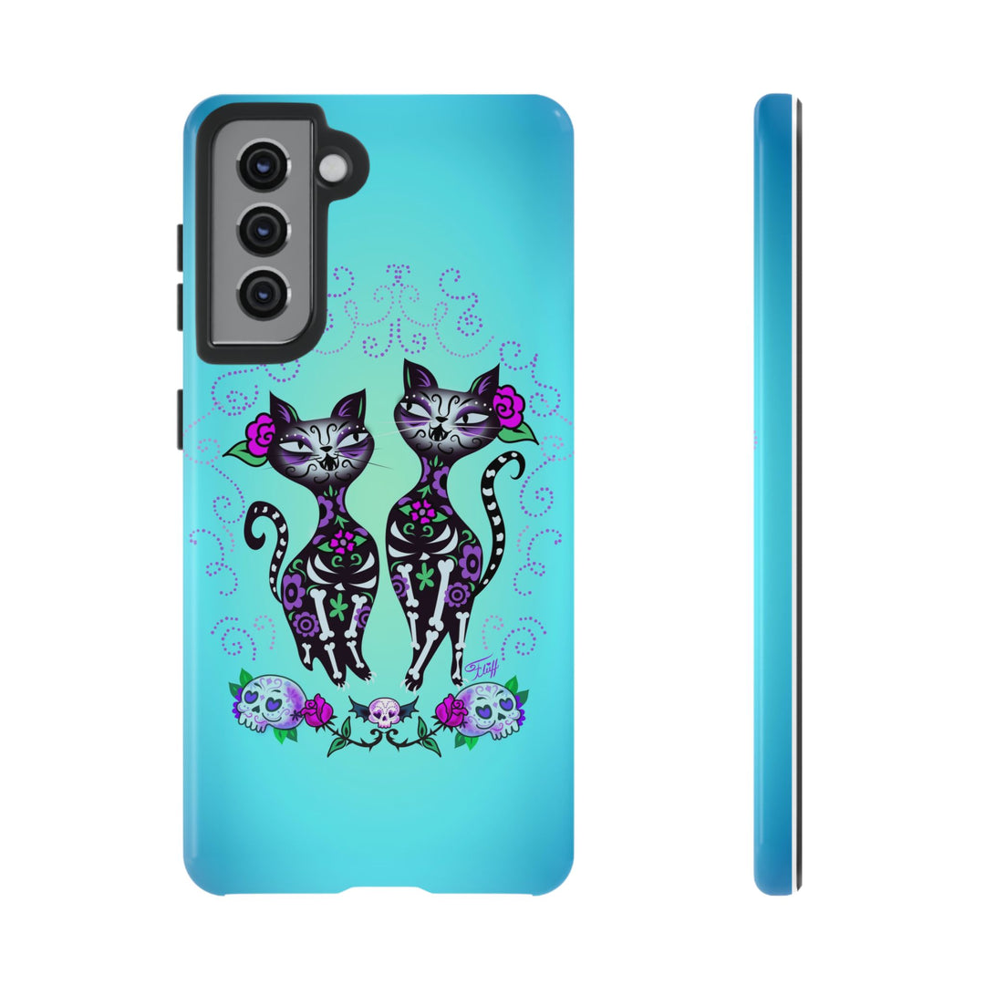 Sugar Skull Cats • Tough Phone Case