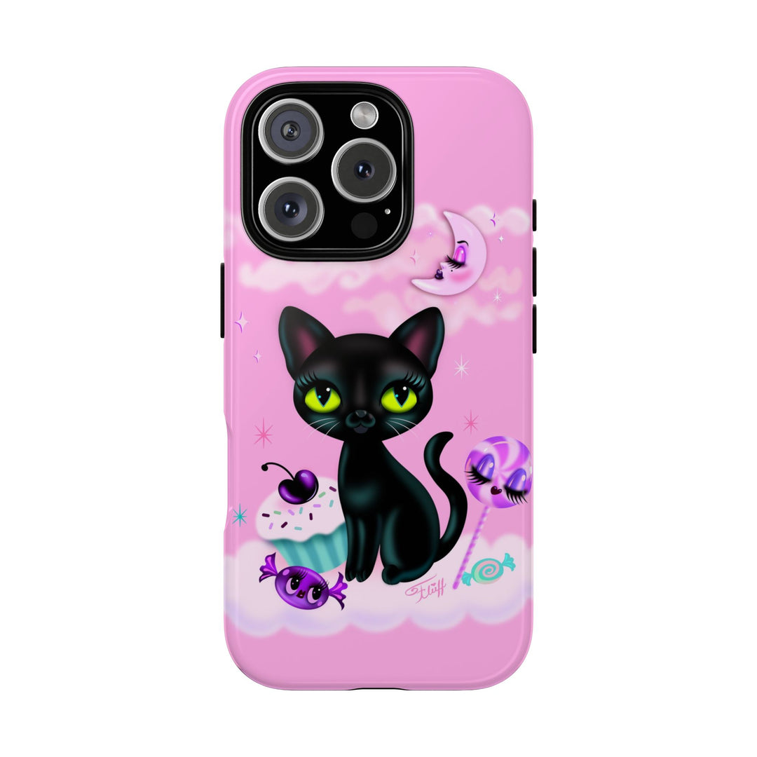 Vyolette in the Sky with Candies Pink • Tough Phone Case