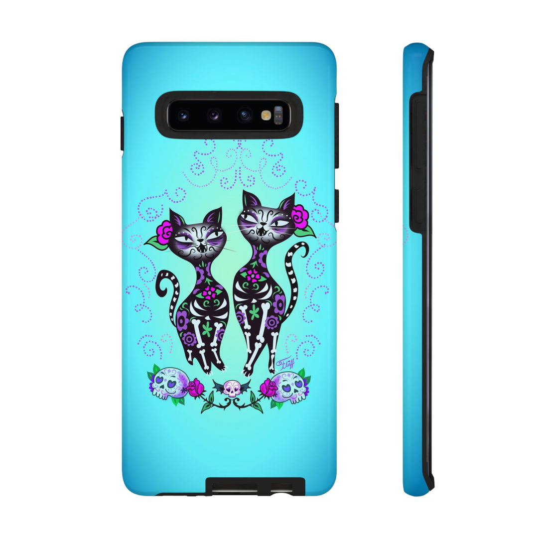 Sugar Skull Cats • Tough Phone Case