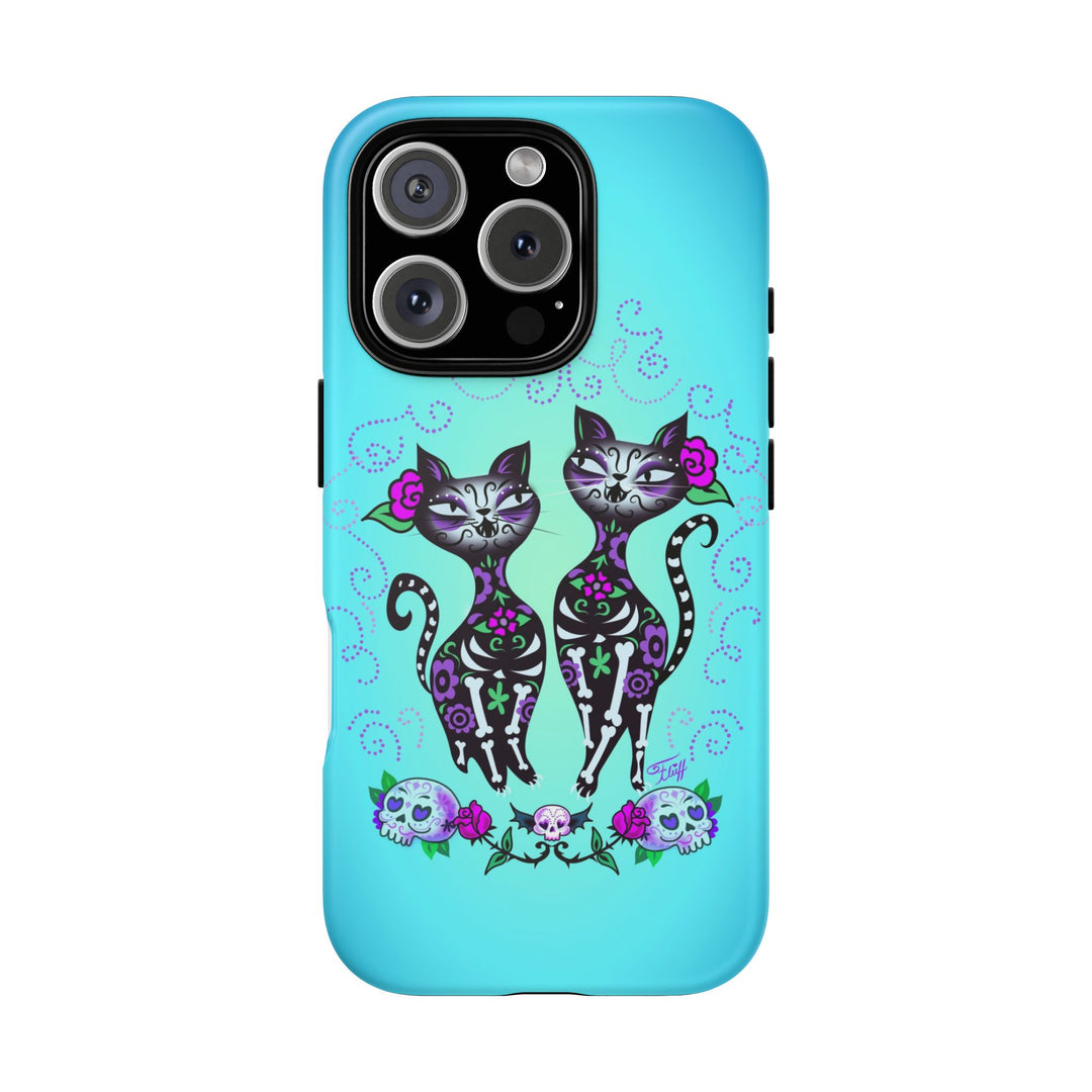 Sugar Skull Cats • Tough Phone Case