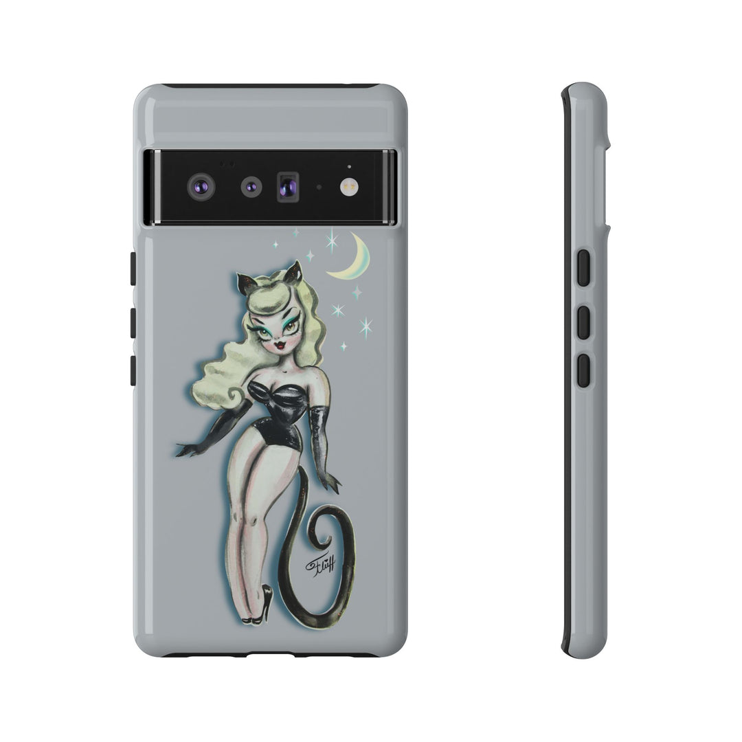 Blonde Cat Girl • Tough Phone Case