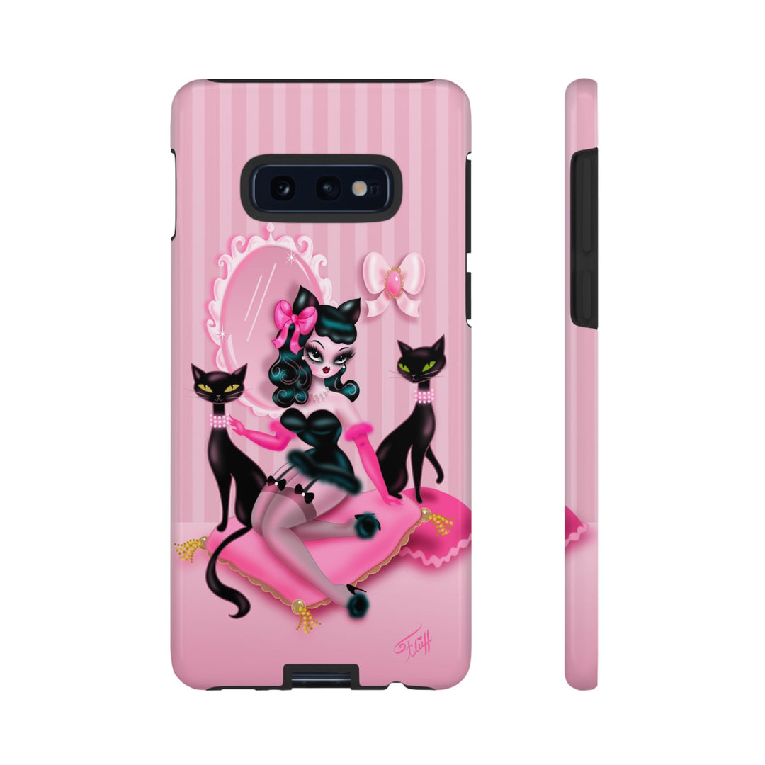 Kitten Boudoir Doll • Tough Phone Case
