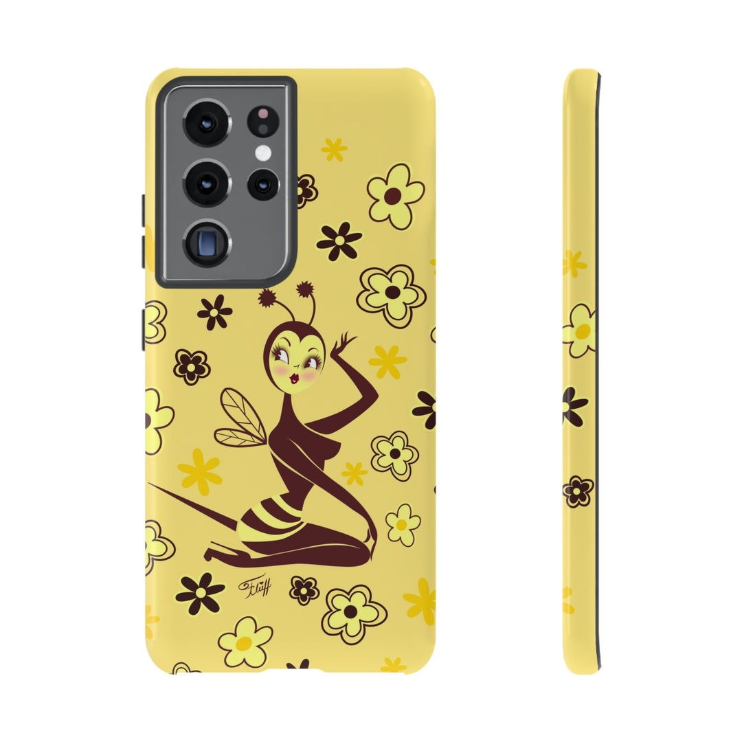 Bee Girl • Tough Phone Case