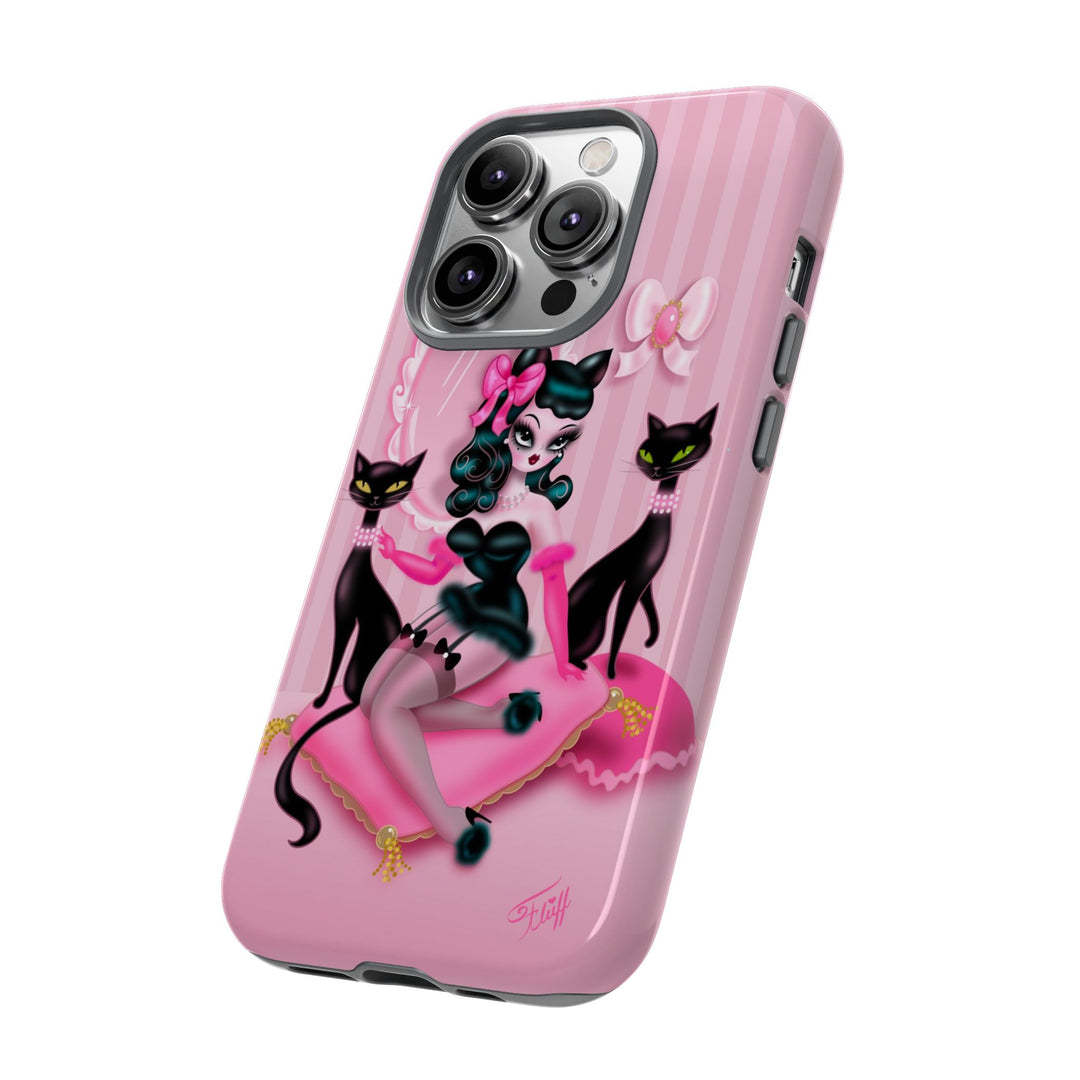 Kitten Boudoir Doll • Tough Phone Case