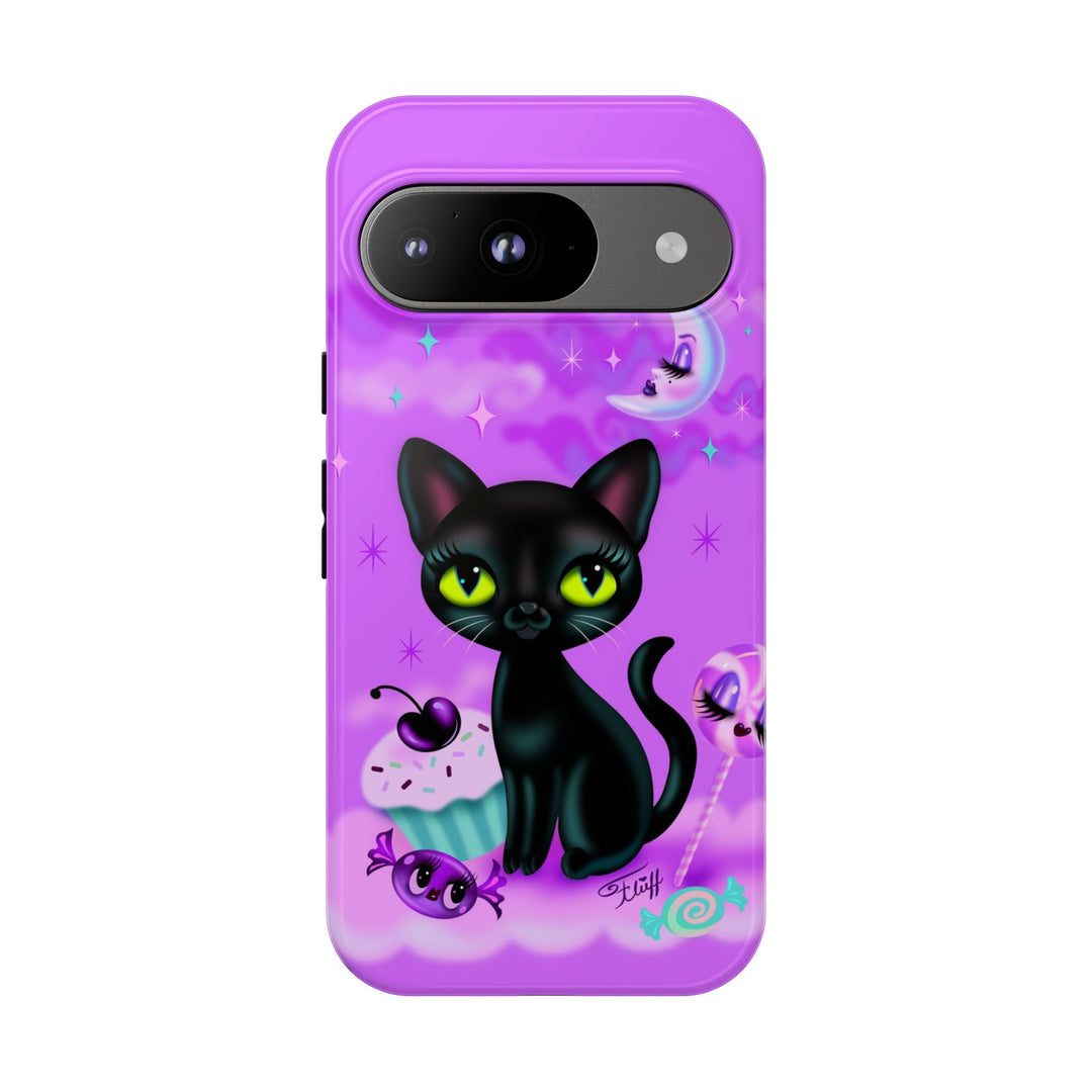 Vyolette in the Sky with Candies  • Tough Phone Case
