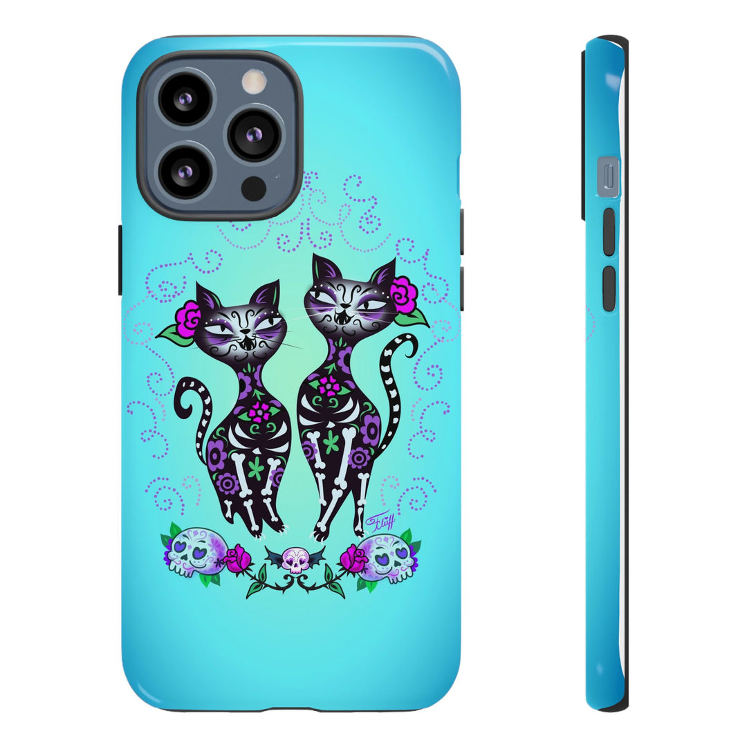 Sugar Skull Cats • Tough Phone Case